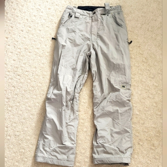 Helly Hansen Helly Tech Perfect Balance Ski Snowboard SnowPants Beige M EUC - Picture 1 of 12